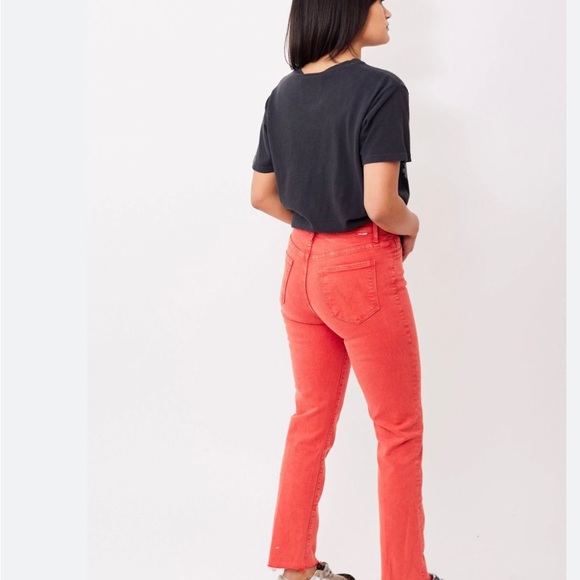 MOTHER NWOT The Swooner Rascal Ankle Fray Jean - Picture 5 of 5